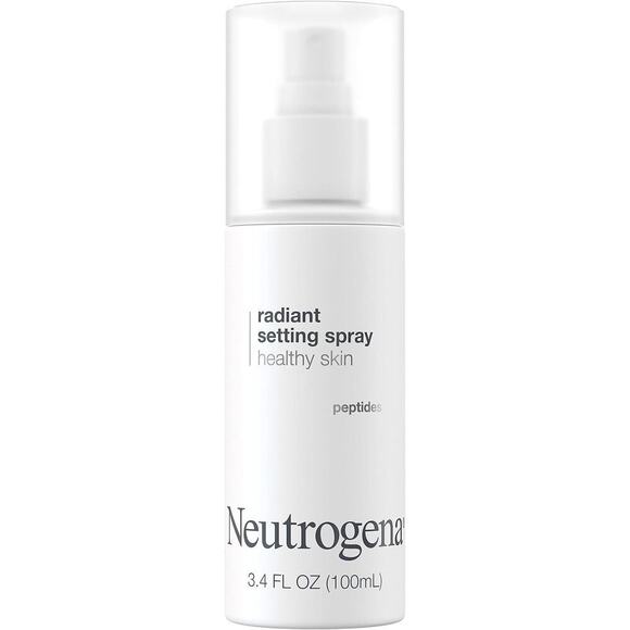 Neutrogena Radiant Makeup Setting Spray Long-Lasting & Weightless Mist 3.4 oz - Picture 1 of 10
